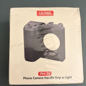 PH-10 Camera Handle Grip with Light - Black